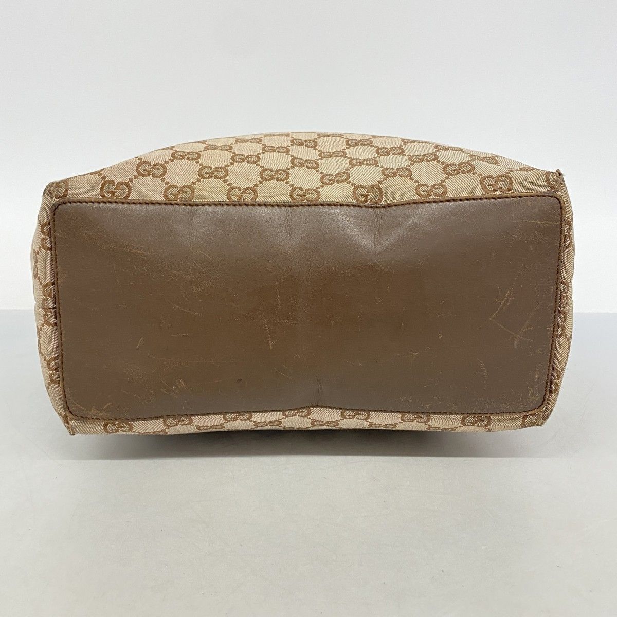 Gucci Tote 002 Canvas Pink Beige Champagne Gold — view 3