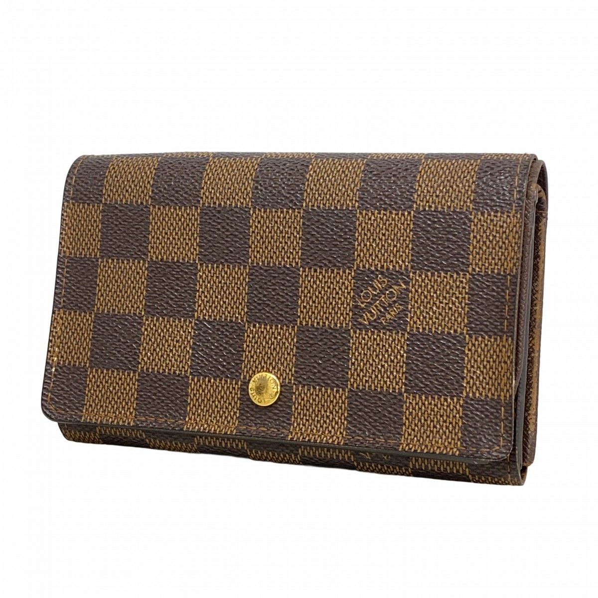 Louis Vuitton Wallet Damier Portomonevier Tresor Ebene