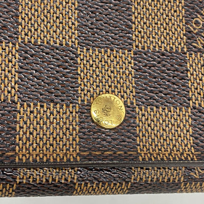 Louis Vuitton Wallet Damier Portomonevier Tresor Ebene — view 6