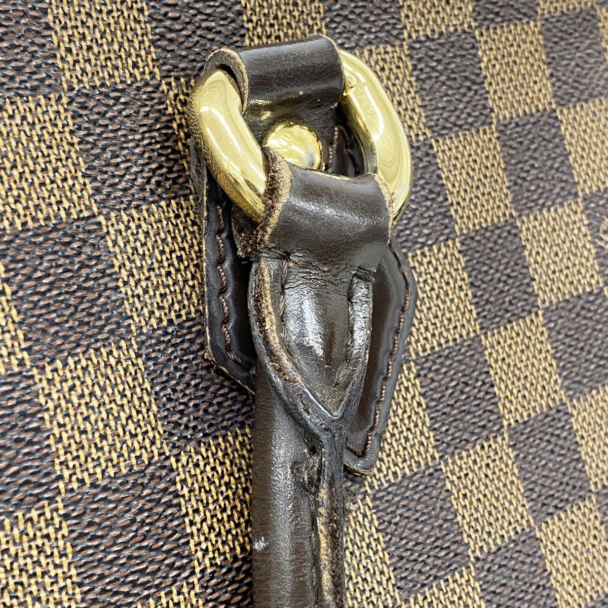 Louis Vuitton Tote Damier Saleya MM Ebene — view 8