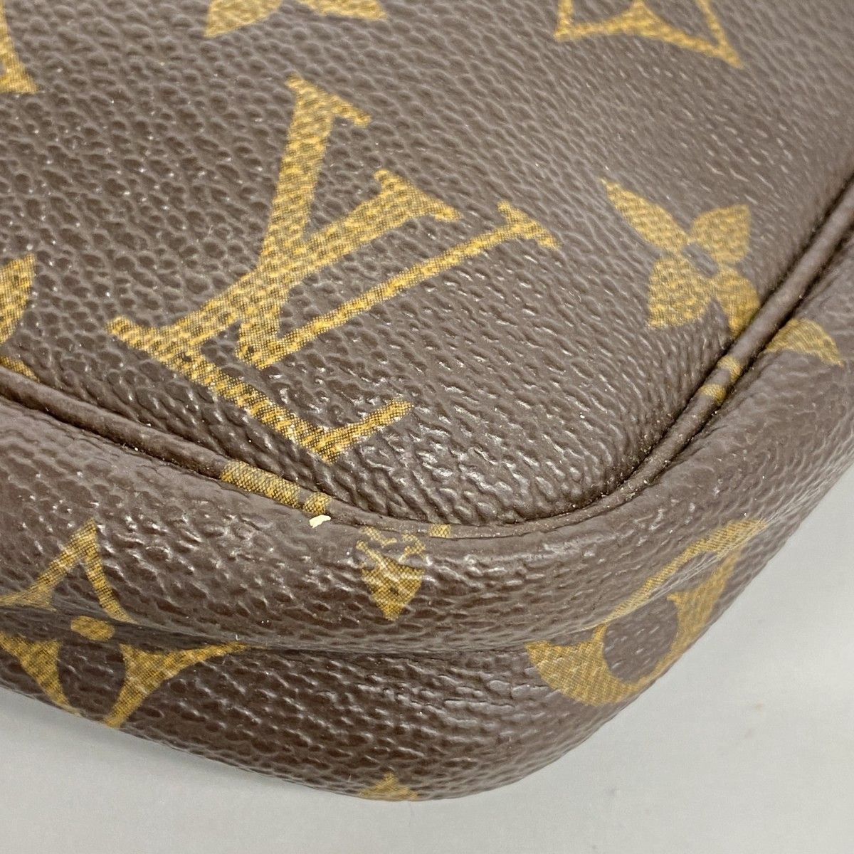 Louis Vuitton Pouch Monogram Pochette Brown — view 9