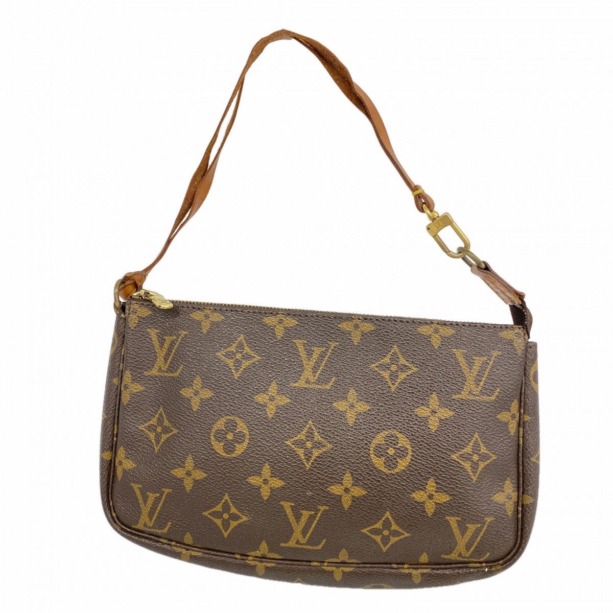 Louis Vuitton Pouch Monogram Pochette Brown