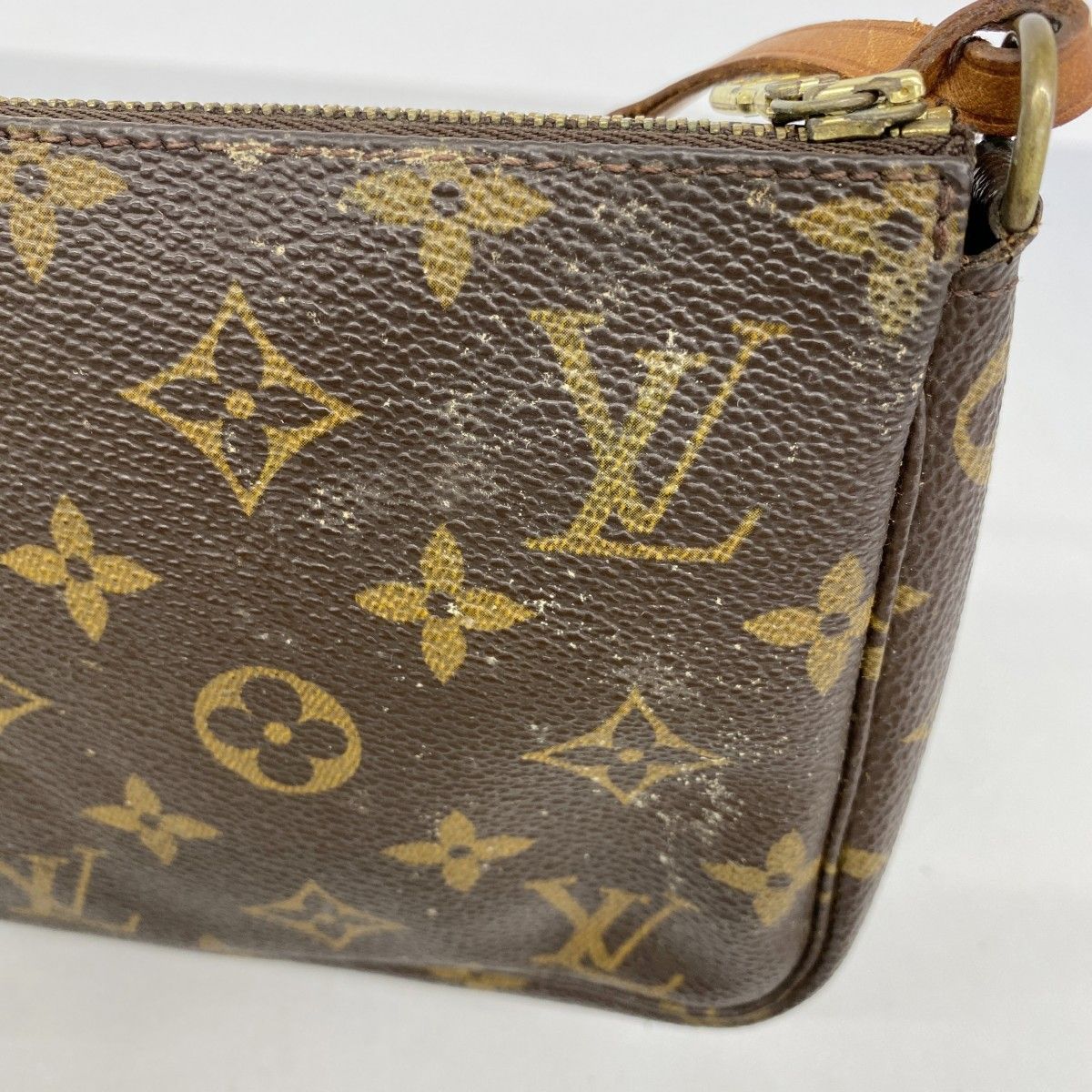 Louis Vuitton Pouch Monogram Pochette Brown — view 8