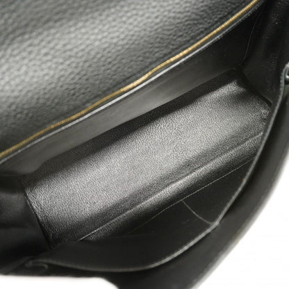Hermes Handbag Kelly 32 Togo Black Gold 2-Way Bag — view 4