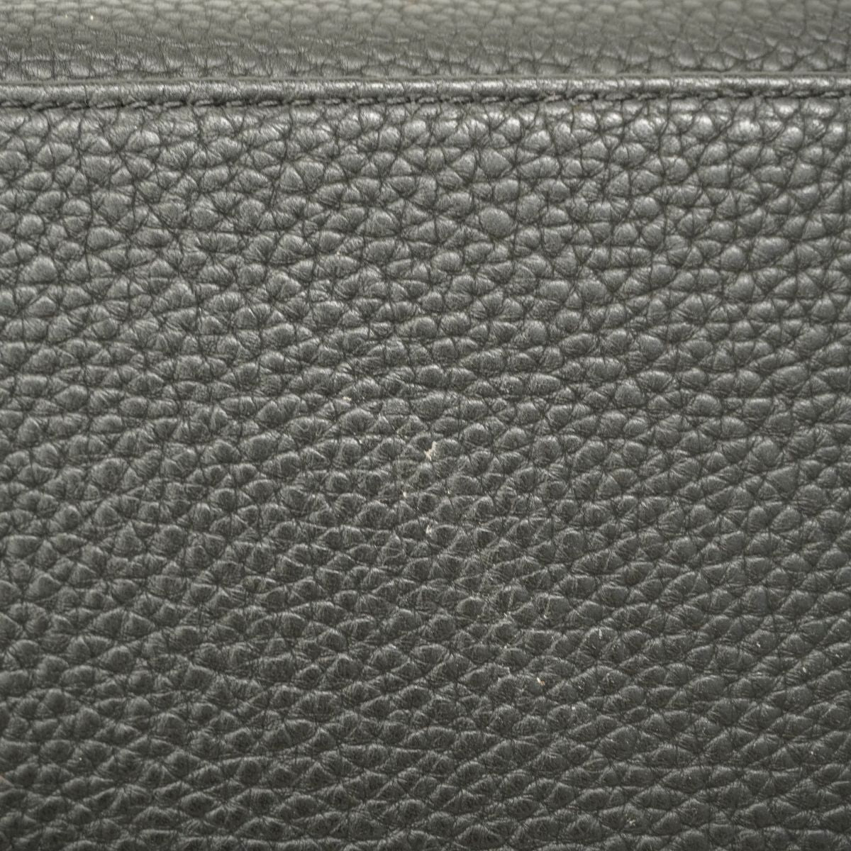 Hermes Handbag Kelly 32 Togo Black Gold 2-Way Bag — view 8