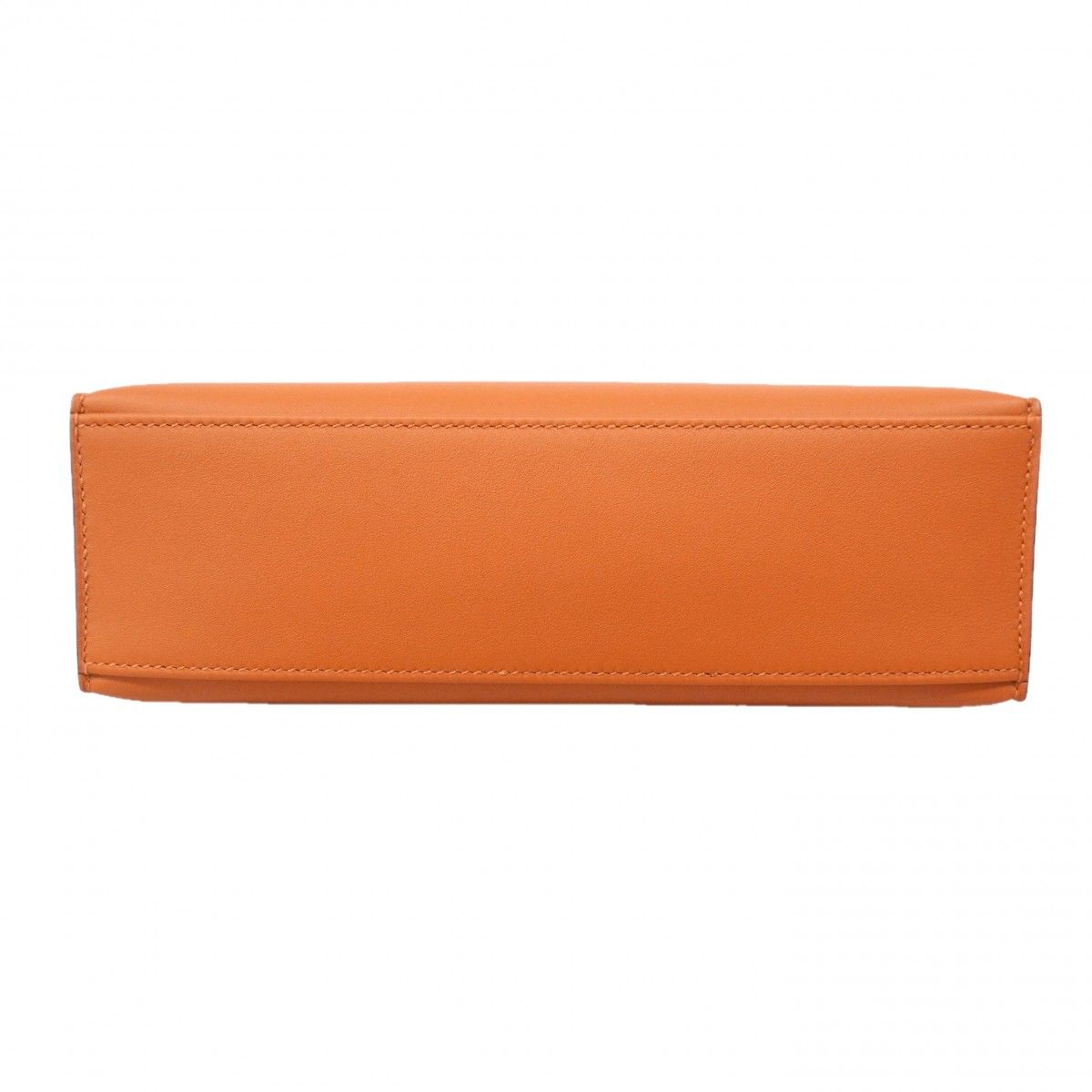 Hermes Handbag Pochette Kelly Swift Cui Buru Gold — view 3