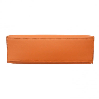 Hermes Handbag Pochette Kelly Swift Cui Buru Gold — view 3