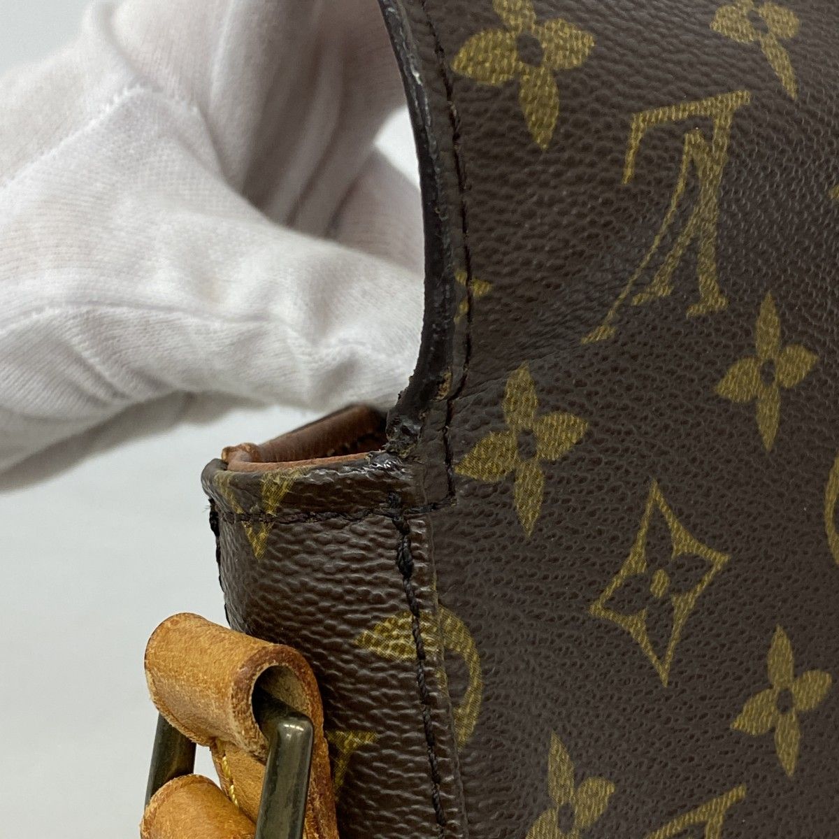 Louis Vuitton Shoulder Bag Monogram Cite MM Brown — view 6