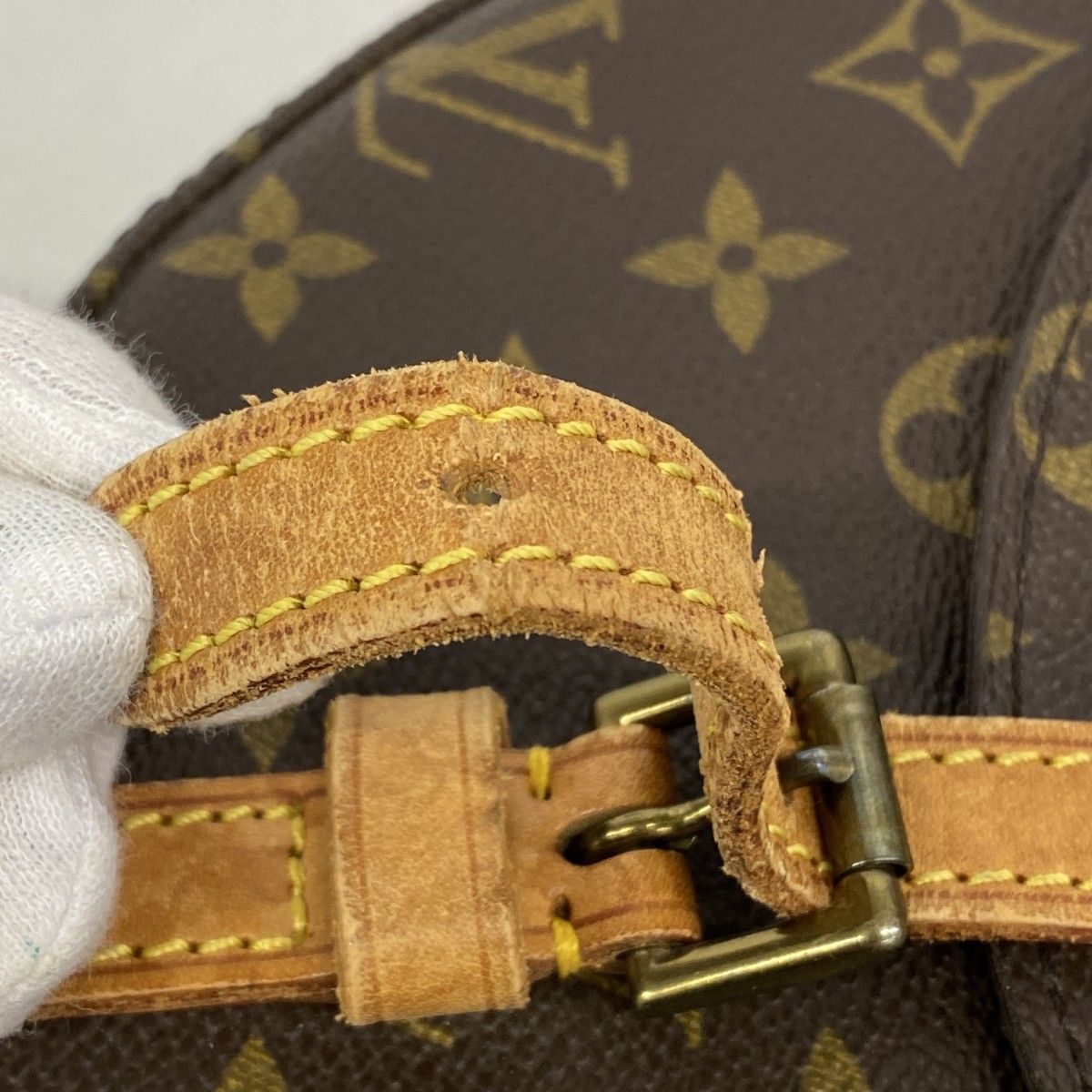 Louis Vuitton Shoulder Bag Monogram Cite MM Brown — view 7