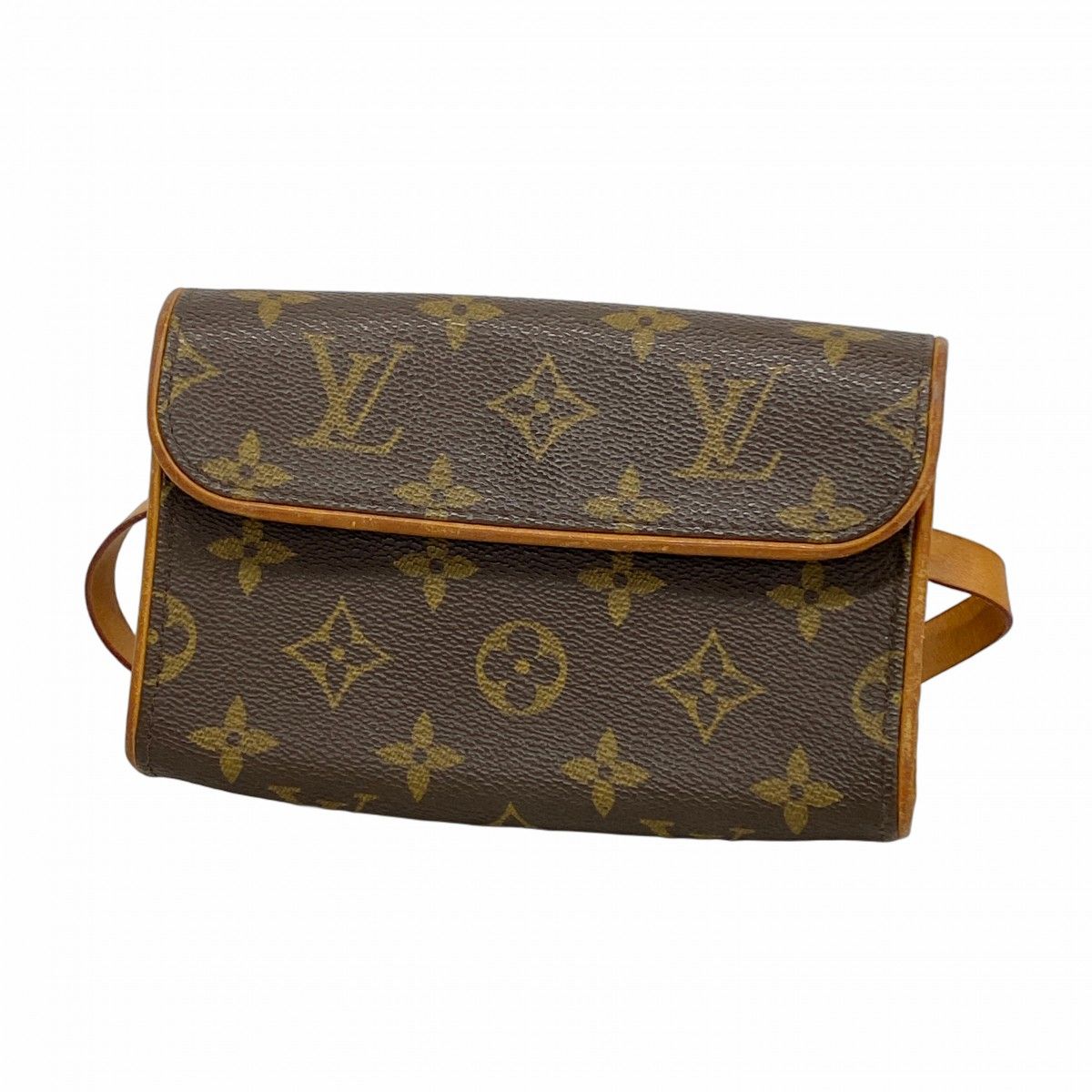 Louis Vuitton Waist Bag Monogram Pochette Florentine Brown