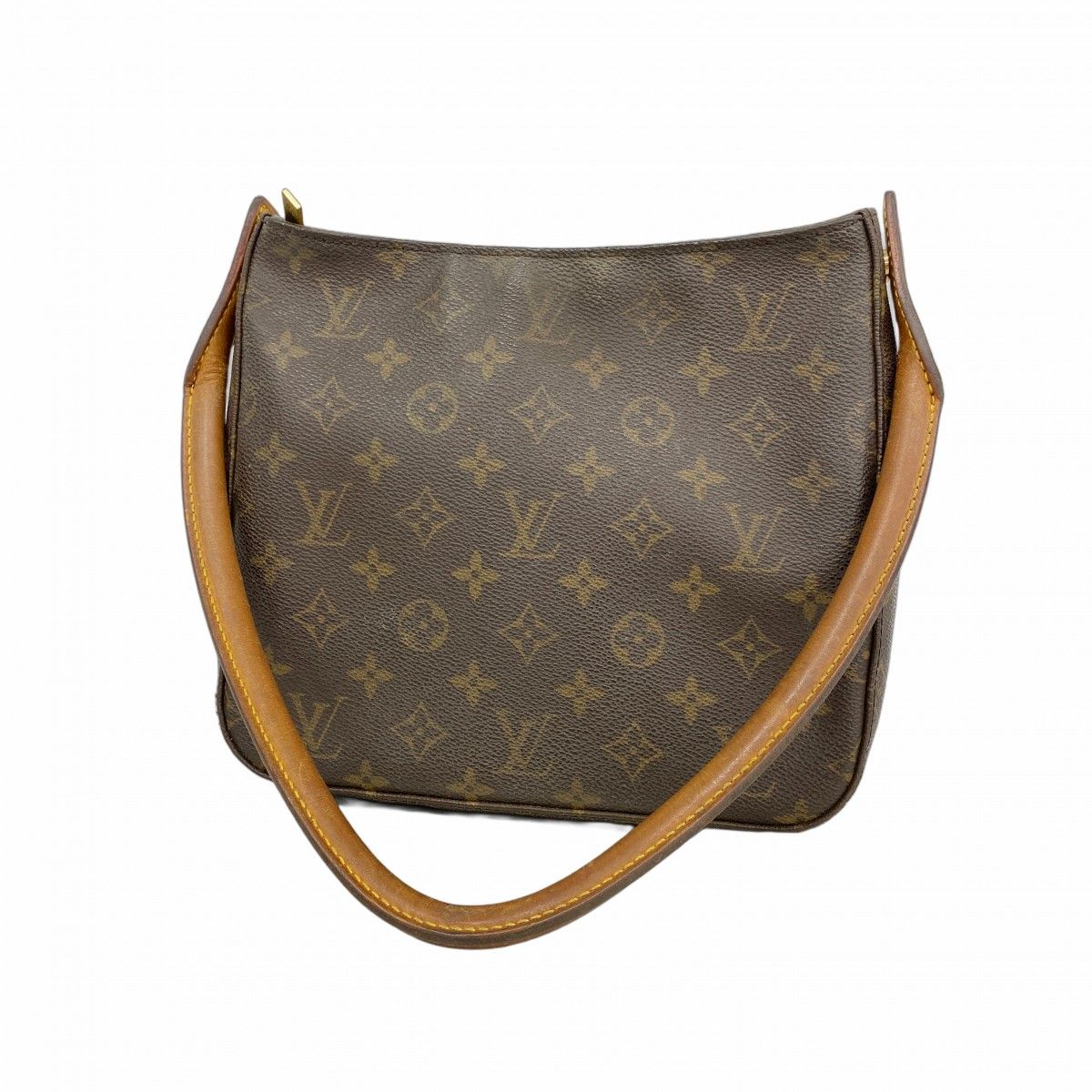 Louis Vuitton Shoulder Bag Monogram Looping MM Brown