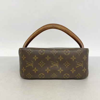 Louis Vuitton Shoulder Bag Monogram Looping MM Brown — view 3