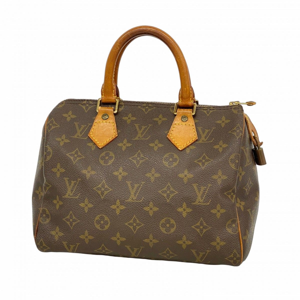 Louis Vuitton Handbag Monogram Speedy 25 Brown