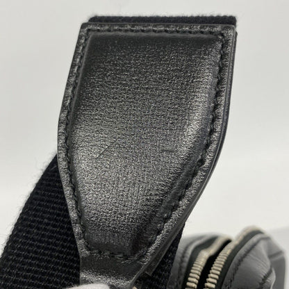 Gucci Shoulder Bag GG Supreme Black Gray Silver — view 6