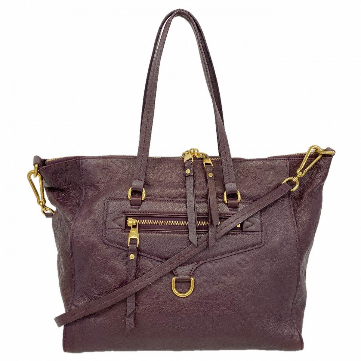 Louis Vuitton Tote Monogram Empreinte Lumineers PM Aube 2-Way