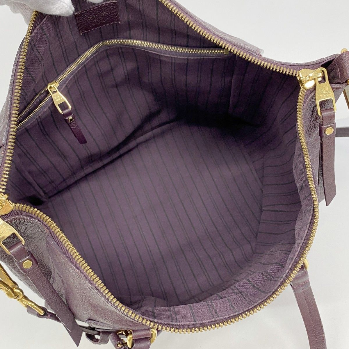 Louis Vuitton Tote Monogram Empreinte Lumineers PM Aube 2-Way — view 4