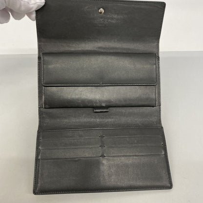 Louis Vuitton Trifold Wallet Monogram Matte Porte Tresor International Noir — view 3