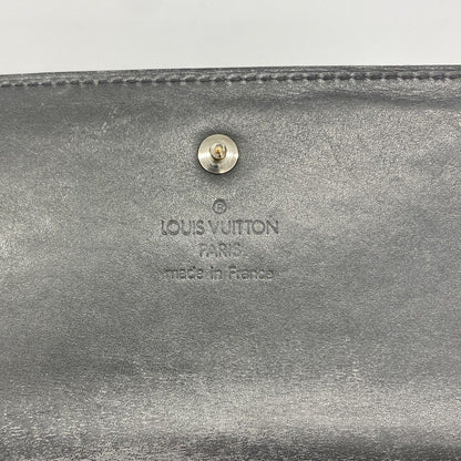 Louis Vuitton Trifold Wallet Monogram Matte Porte Tresor International Noir — view 4