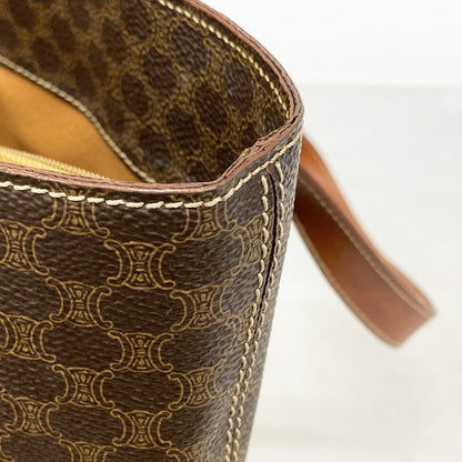 Celine Tote Macadam Brown Gold — view 7