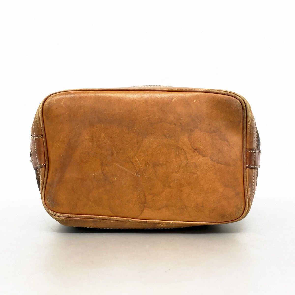 Celine Shoulder Bag Macadam Brown Gold — view 3