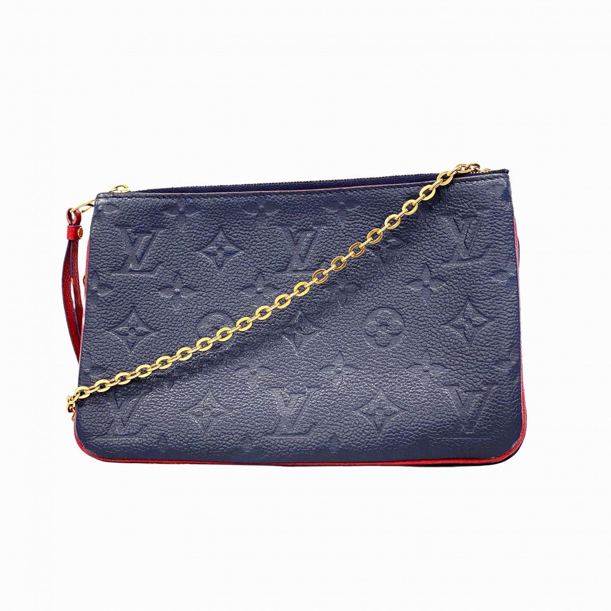 Louis Vuitton Shoulder Bag Monogram Empreinte Pochette Double Zip