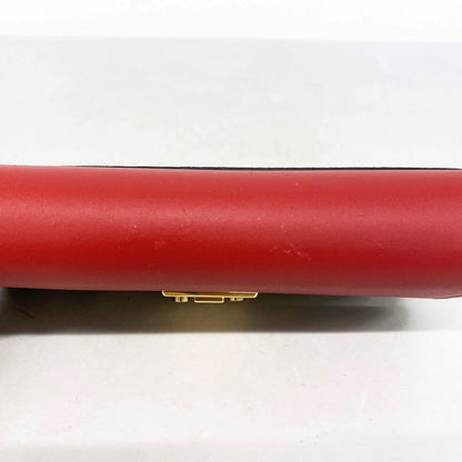 Gucci Wallet GG Supreme Leather Beige Brown Red Gold — view 7