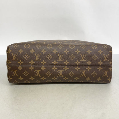Louis Vuitton Shoulder Bag Monogram Gray Souffle MM Pivoine — view 3