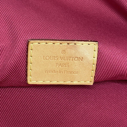 Louis Vuitton Shoulder Bag Monogram Gray Souffle MM Pivoine — view 5