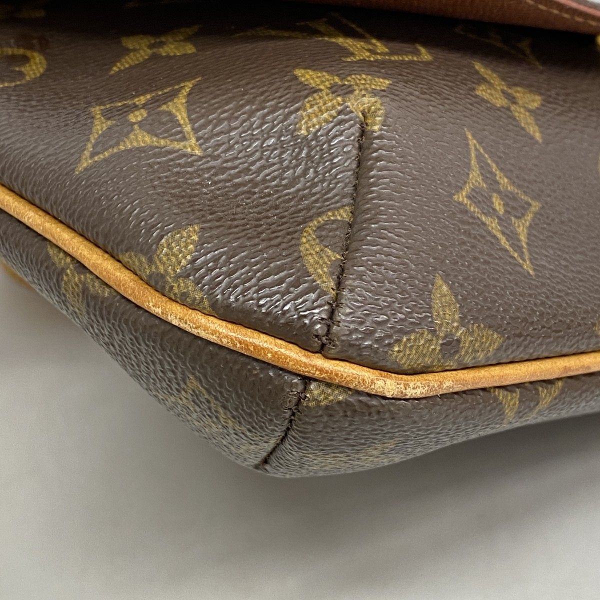 Louis Vuitton Shoulder Bag Monogram Musette Tango Short Strap Brown — view 6