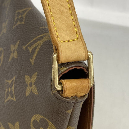 Louis Vuitton Shoulder Bag Monogram Musette Tango Short Strap Brown — view 8