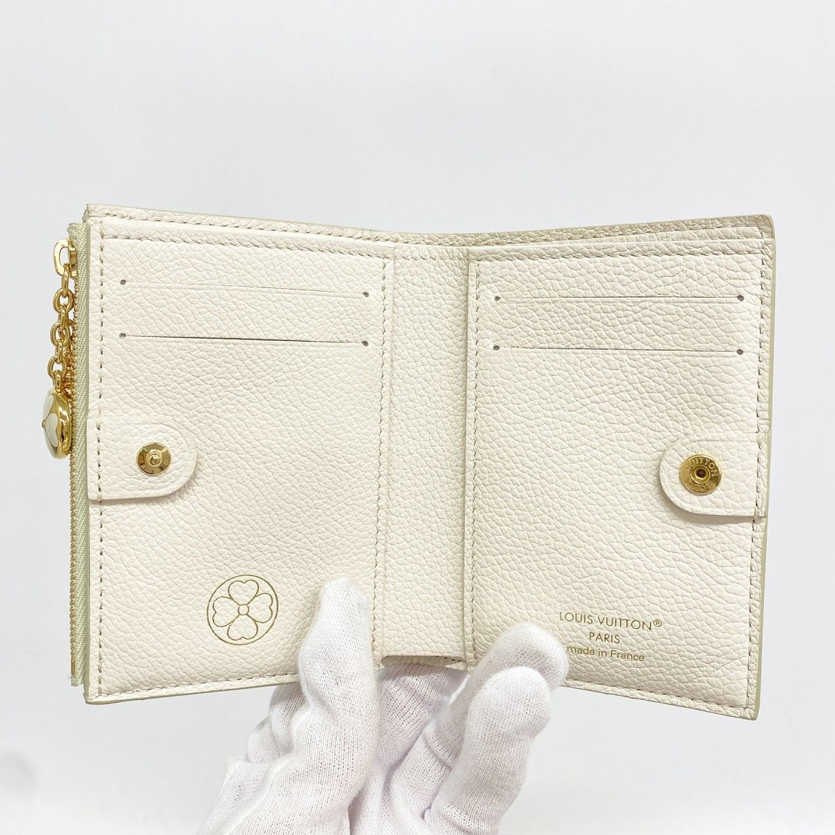 Louis Vuitton Wallet Monogram Empreinte Portefeuille Lisa Jade Green — view 3