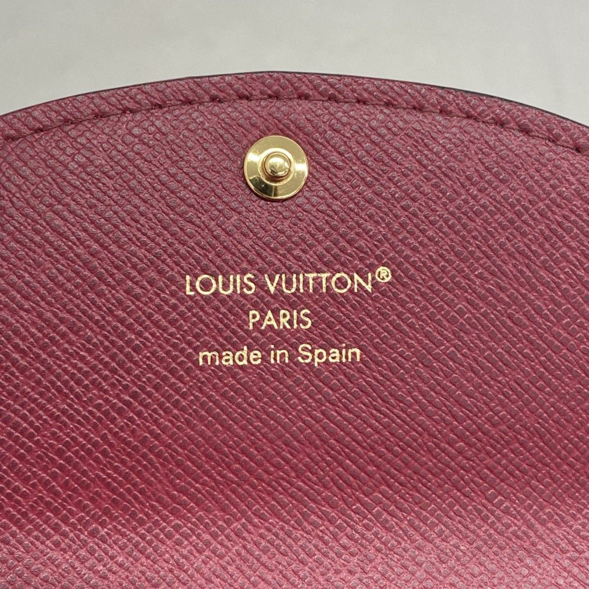 Louis Vuitton Coin Case Monogram Porte-Monnaie Rosalie Fuchsia Pink — view 4
