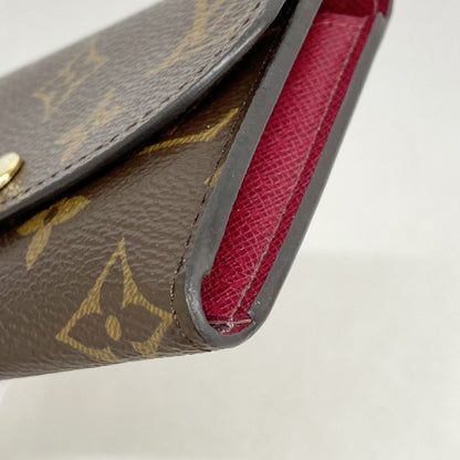 Louis Vuitton Coin Case Monogram Porte-Monnaie Rosalie Fuchsia Pink — view 5