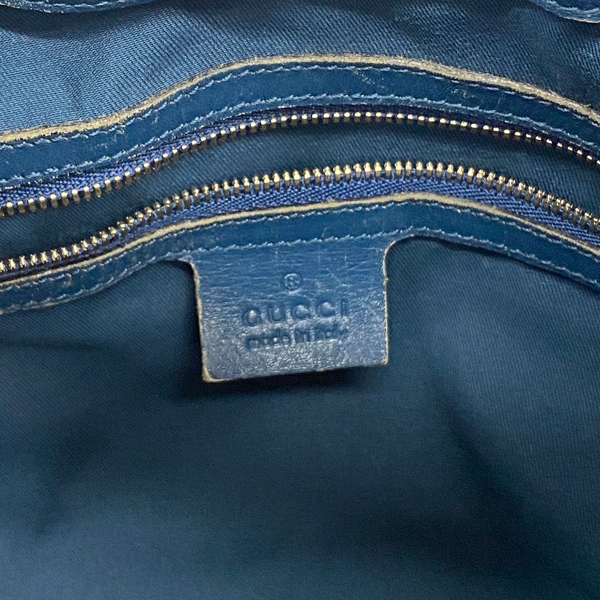 Gucci Shoulder Bag Horsebit Enamel Green Chien Pants Gold — view 5