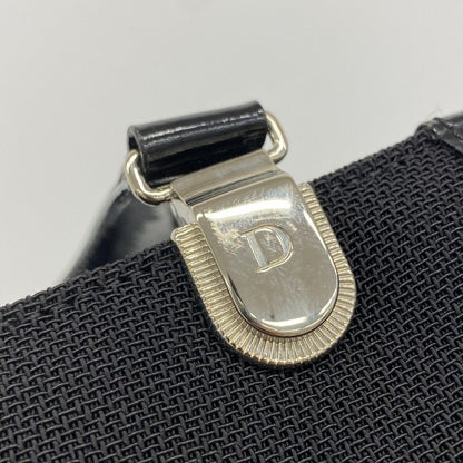 Dior Handbag Canvas Black Silver 2-Way Bag — view 9