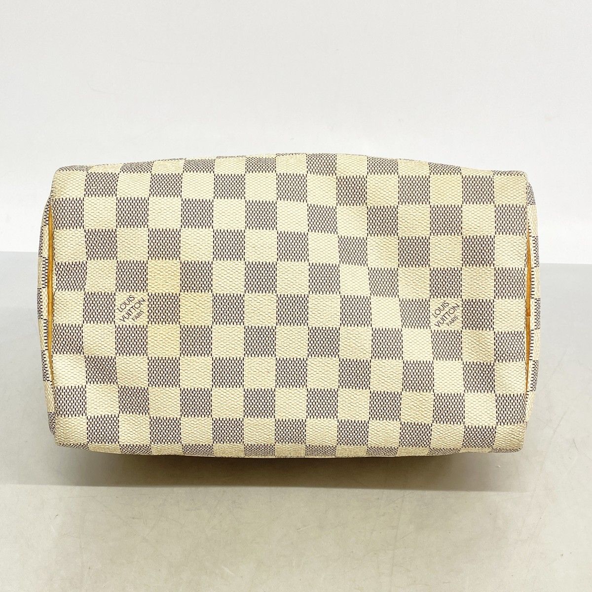 Louis Vuitton Handbag Damier Azur Speedy 25 White — view 3