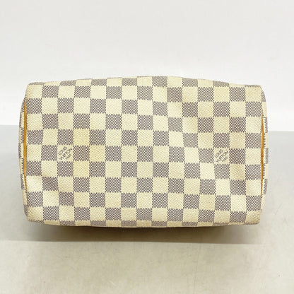 Louis Vuitton Handbag Damier Azur Speedy 25 White — view 3