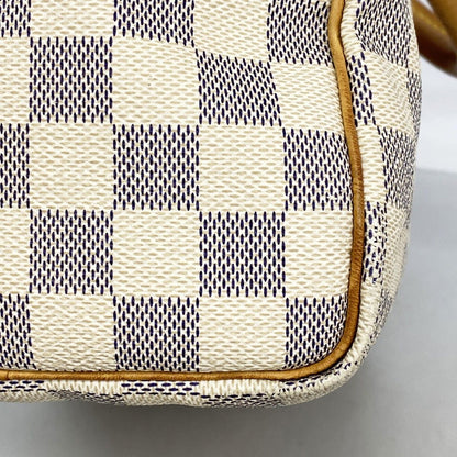 Louis Vuitton Handbag Damier Azur Speedy 25 White — view 6