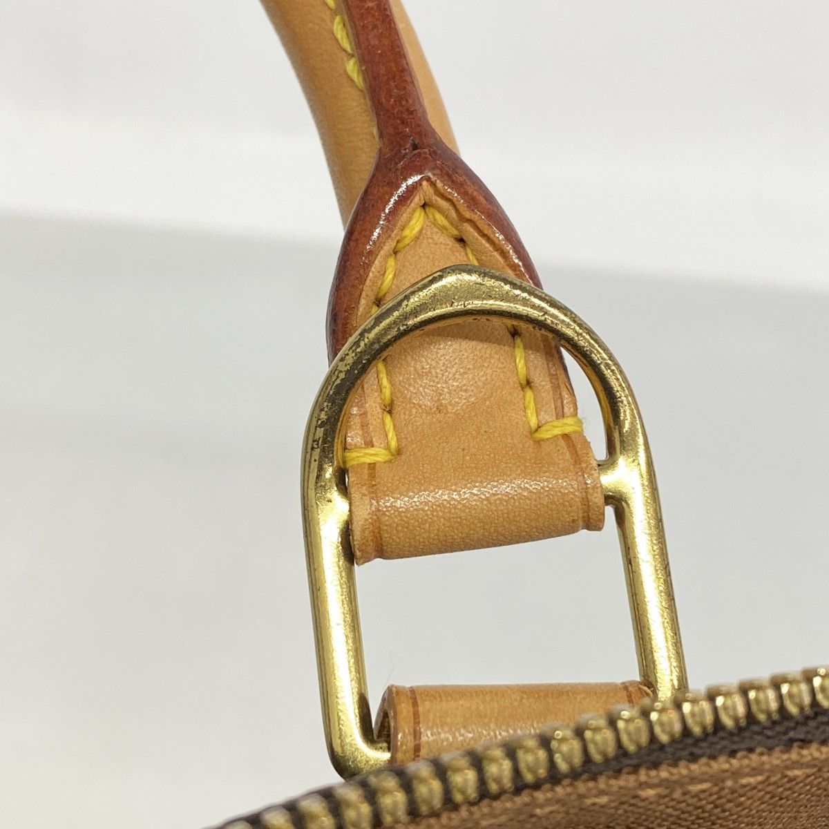 Louis Vuitton Handbag Monogram Alma Brown — view 9