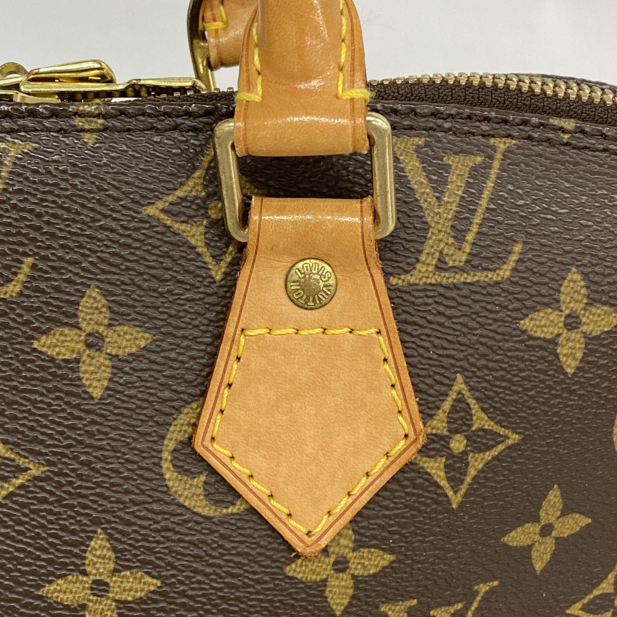 Louis Vuitton Handbag Monogram Alma Brown — view 8