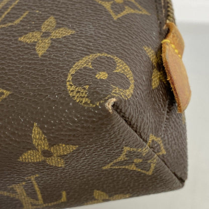 Louis Vuitton Pouch Monogram Pochette Cosmetic PM Brown — view 6