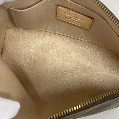 Louis Vuitton Pouch Monogram Pochette Cosmetic PM Brown — view 4