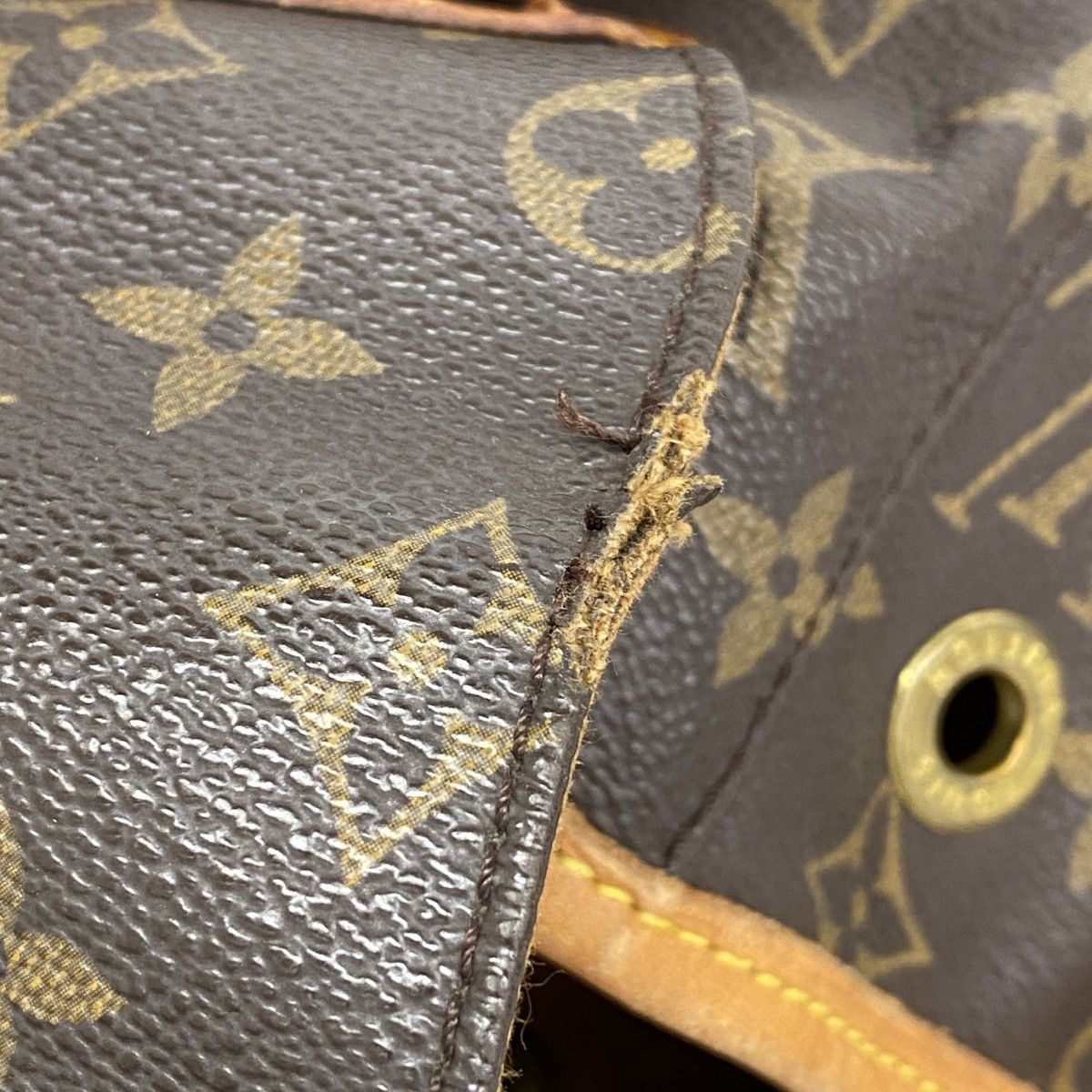 Louis Vuitton Backpack Monogram Montsouris GM Brown — view 6