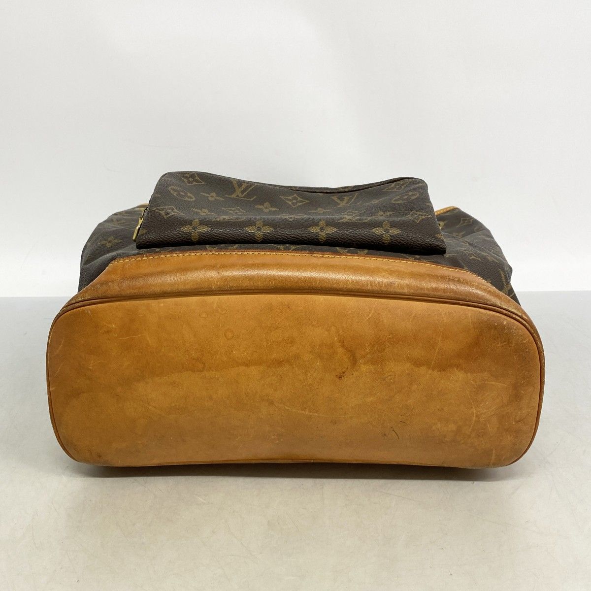 Louis Vuitton Backpack Monogram Montsouris GM Brown — view 3