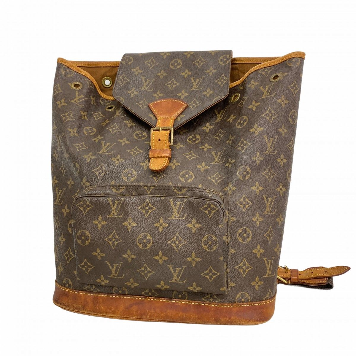 Louis Vuitton Backpack Monogram Montsouris GM Brown