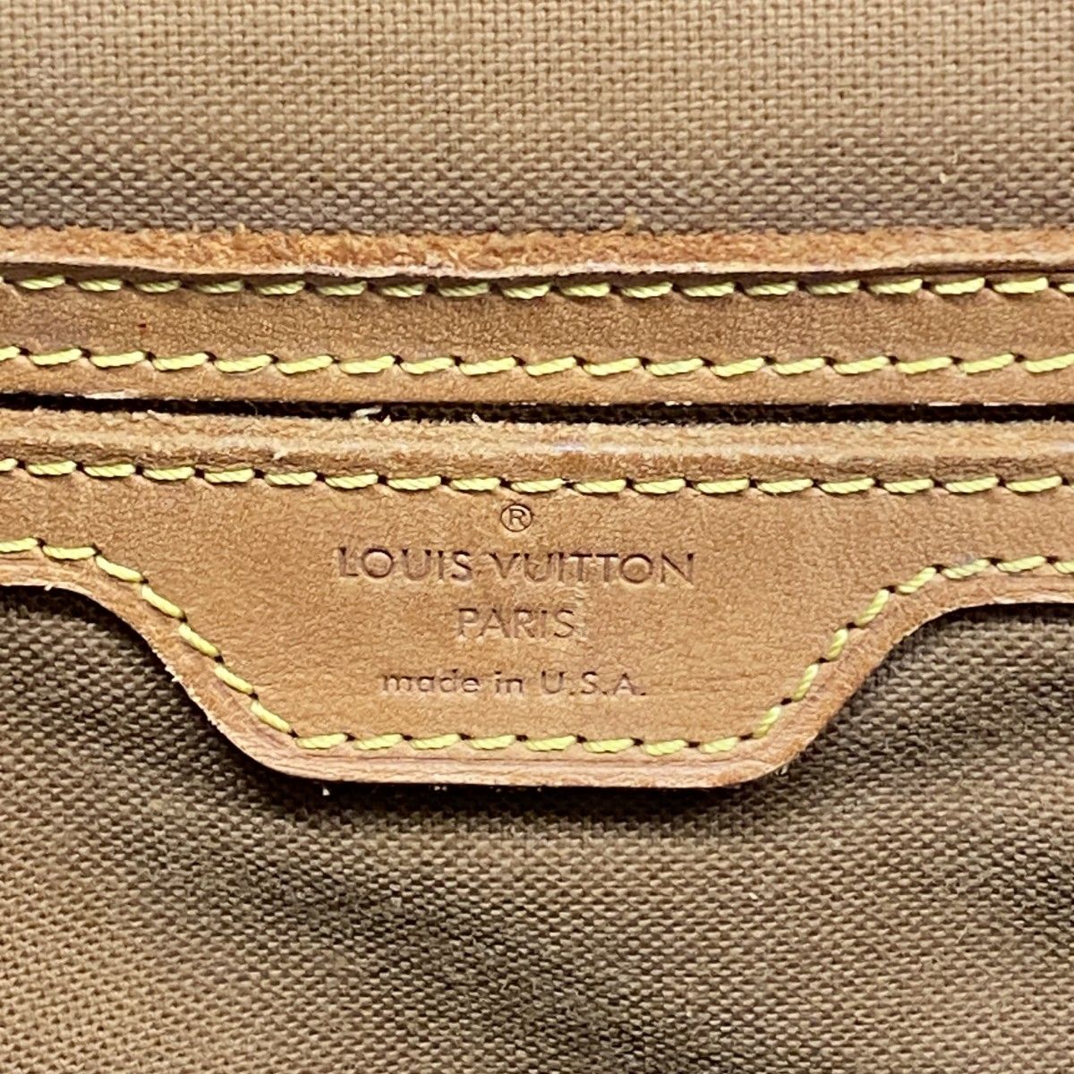 Louis Vuitton Backpack Monogram Montsouris GM Brown — view 5