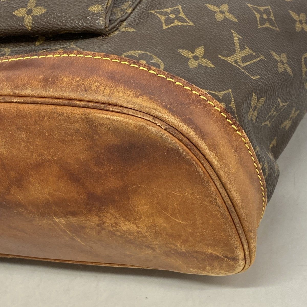Louis Vuitton Backpack Monogram Montsouris GM Brown — view 6