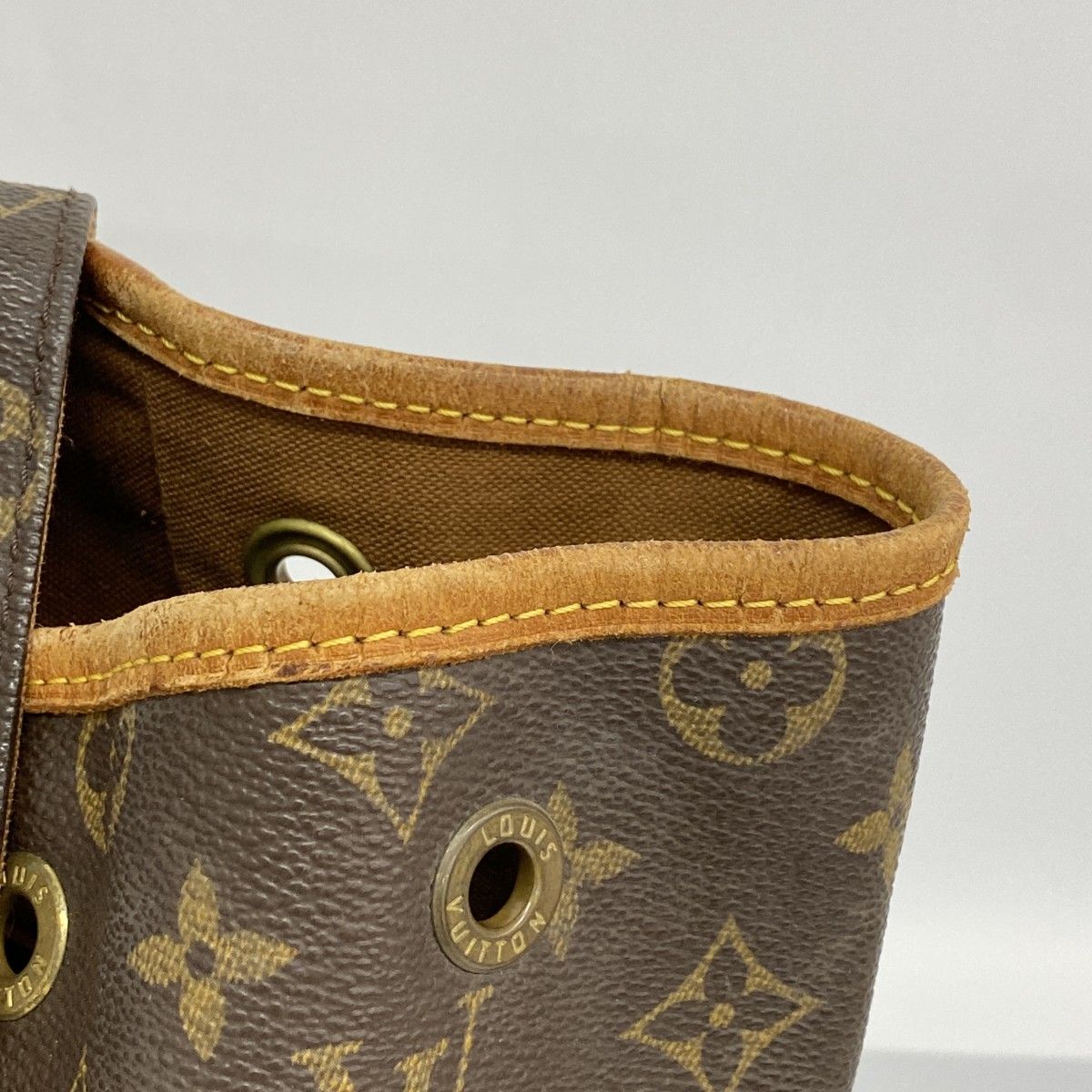 Louis Vuitton Backpack Monogram Montsouris GM Brown — view 7