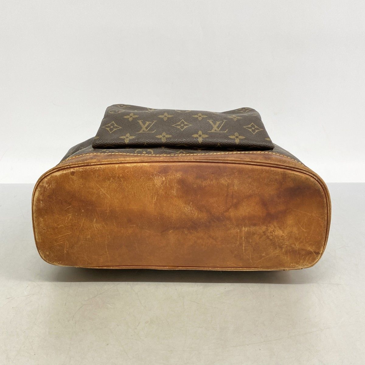 Louis Vuitton Backpack Monogram Montsouris GM Brown — view 3