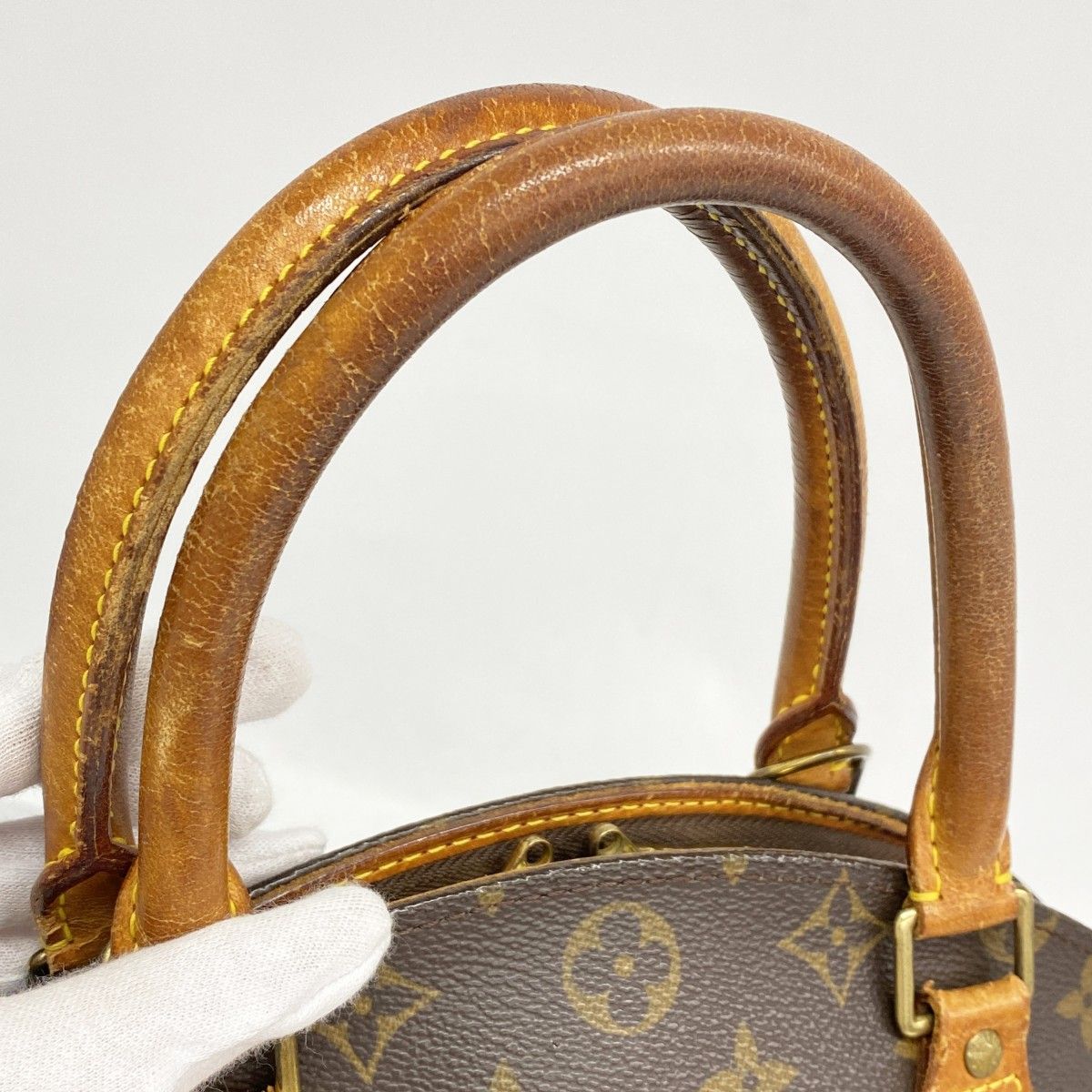 Louis Vuitton Handbag Monogram Ellipse MM Brown — view 6